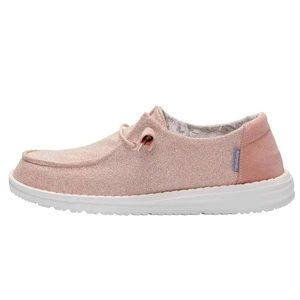 Hey Dude Wendy Stretch Sparkling - Pink size 10